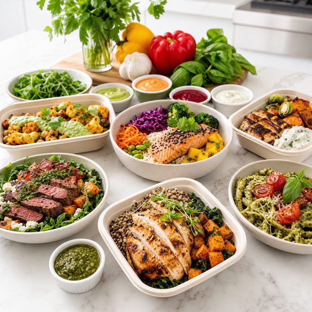 Generated food photo for a new menu launch post